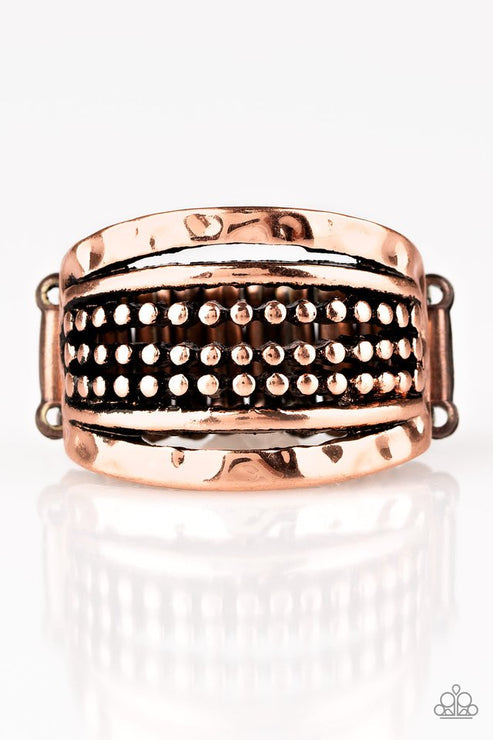 Trailblazin Trails Copper Ring Paparazzi
