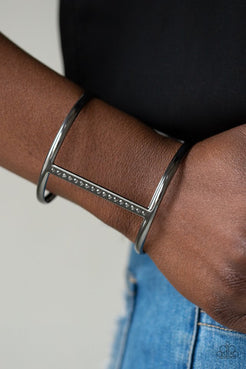 Diamond Deity Black Bracelet Paparazzi