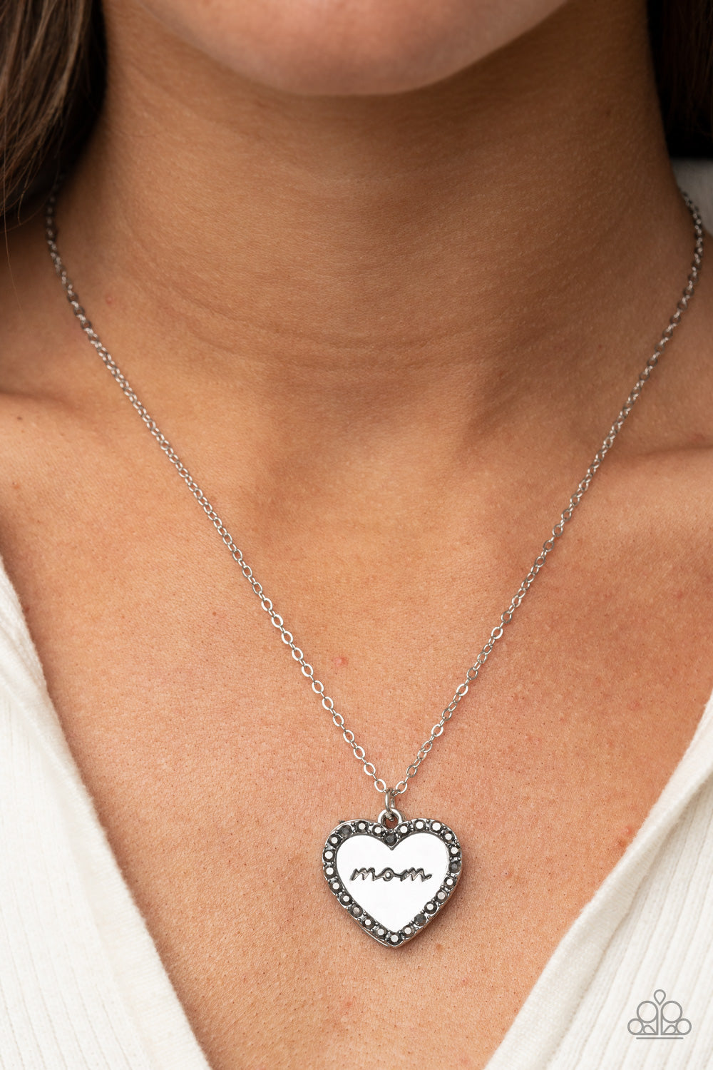 The Real Boss Silver Necklace Paparazzi