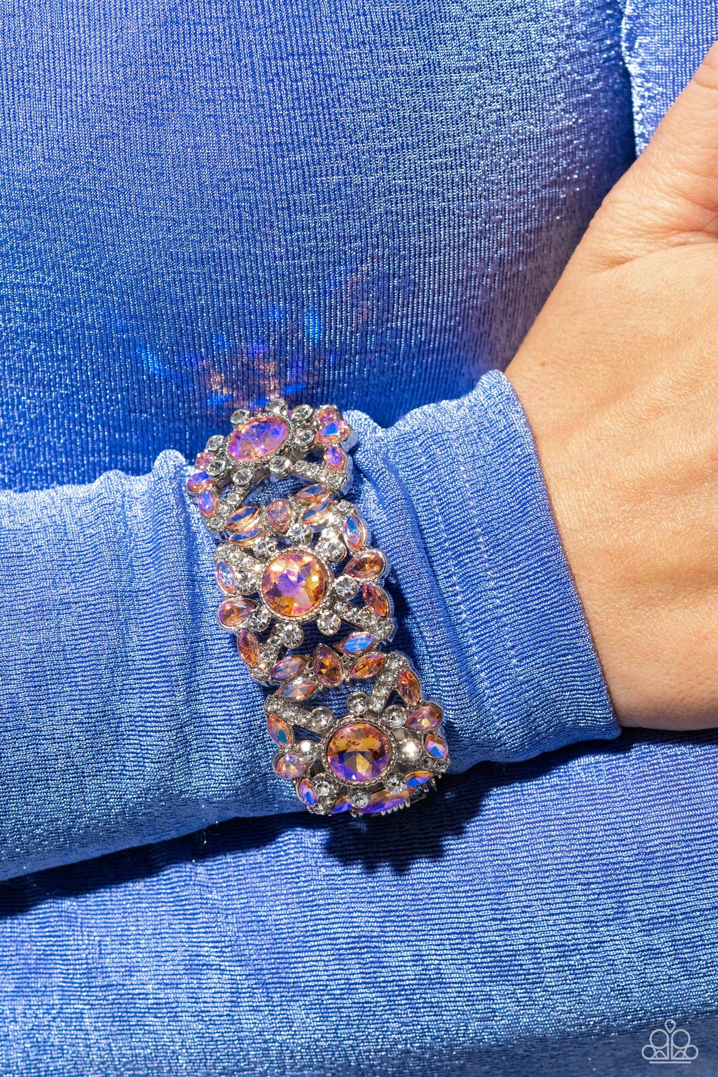Shimmering Solo Orange Bracelet Paparazzi