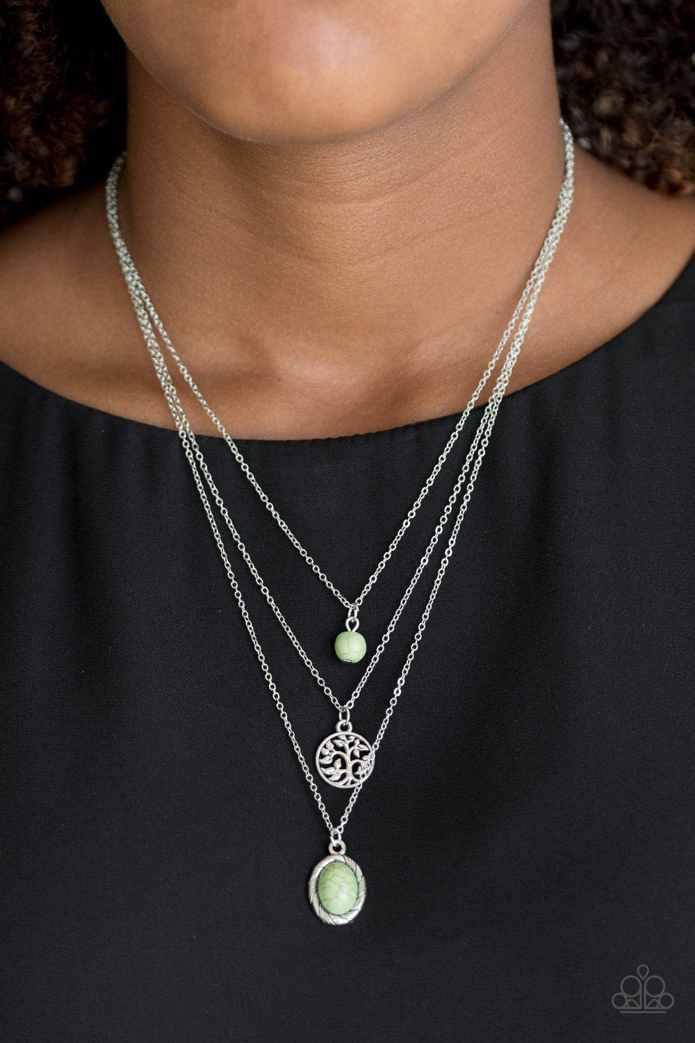 Southern Roots Green
Necklace Paparazzi