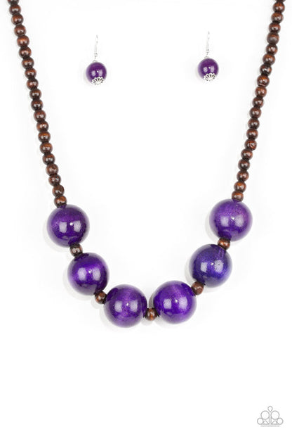 Oh My Miami Purple Necklace Paparazzi