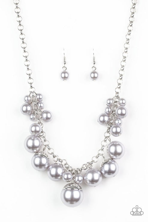 Broadway Belle Silver Necklace Paparazzi