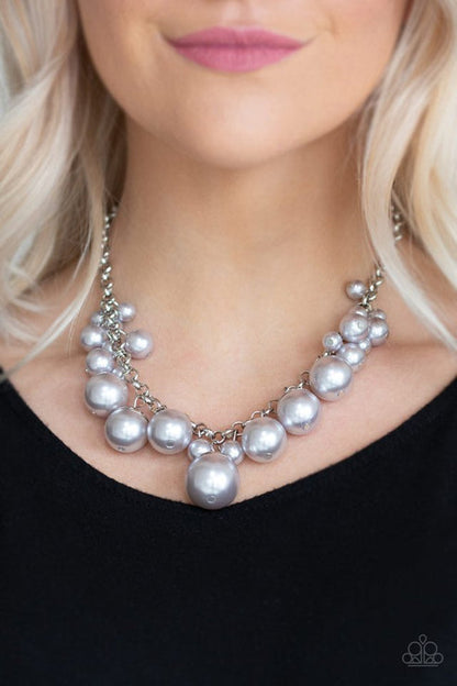 Broadway Belle Silver Necklace Paparazzi