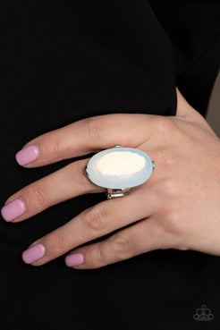 Opal Opulence White Ring Paparazzi