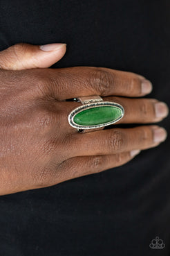 Stone Mystic Green Ring Paparazzi