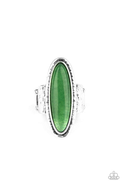 Stone Mystic Green Ring Paparazzi