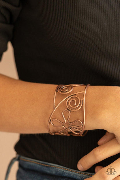 Groovy Sensations Copper
Cuff Bracelet