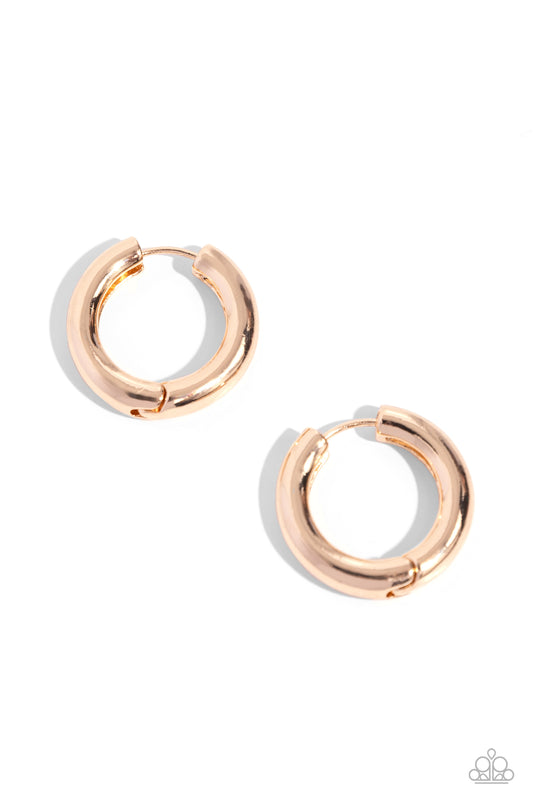 The New Classic Gold Hoop Earrings Paparazzi