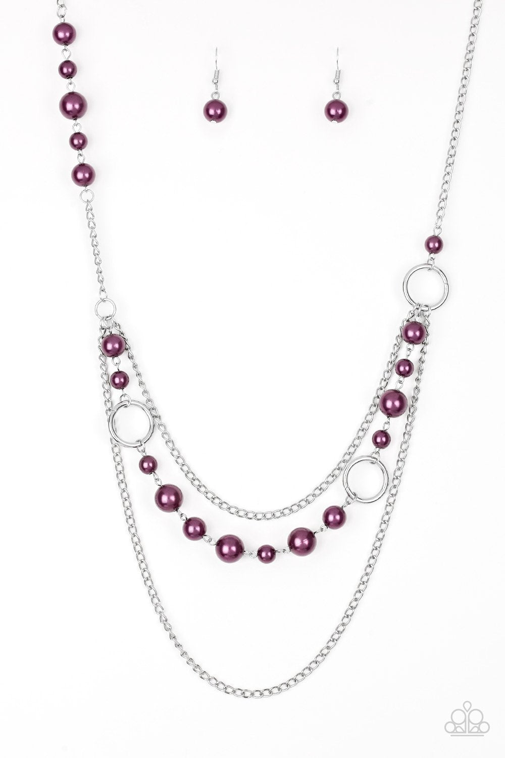 Party Dress Princess Purple Necklace - Daria's Blings N Things