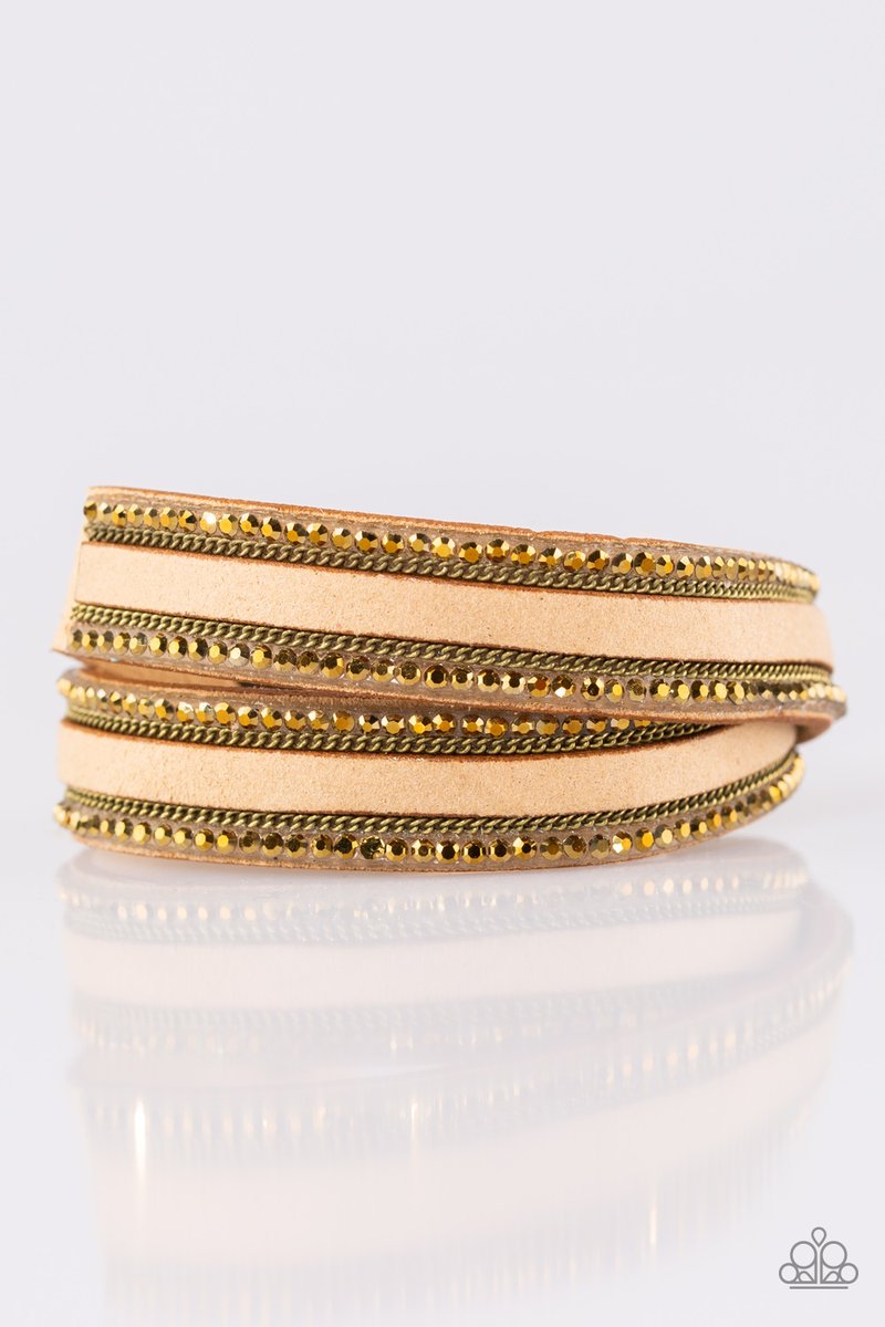 Going For Glam Brass Bracelet - Daria's Blings N Things