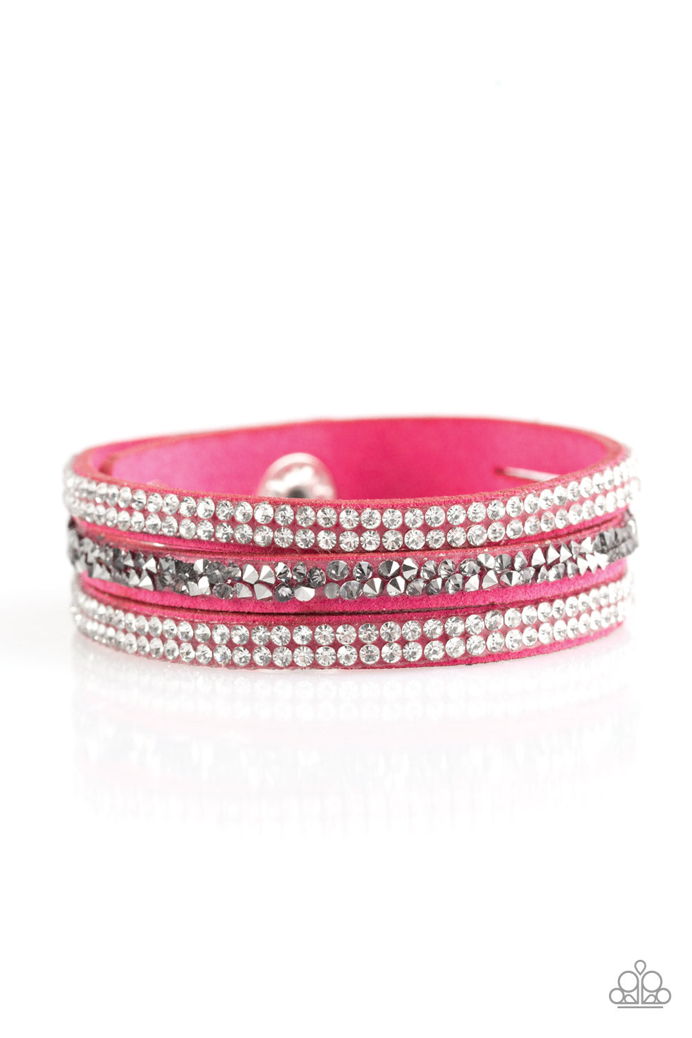 Mega Glam Pink Bracelet