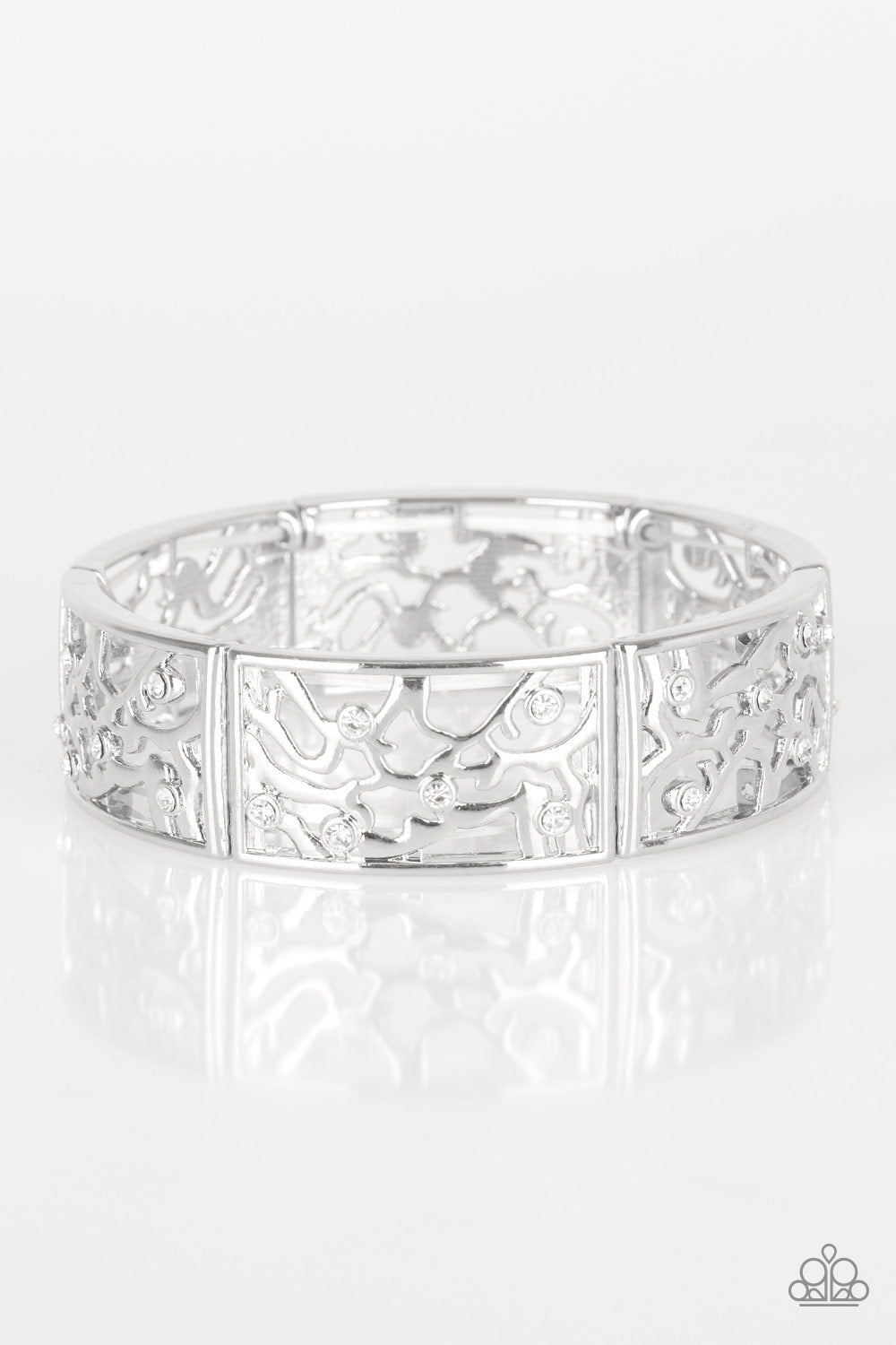 Yours and VINE White Bracelet - Daria's Blings N Things