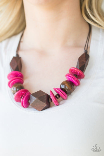 Pacific Paradise Pink Necklace