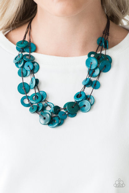 Wonderfully Walla Walla Blue Necklace Paparazzi