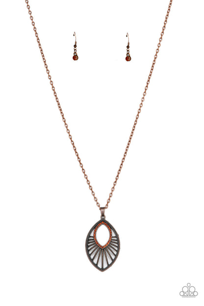 Court Couture Copper Necklace