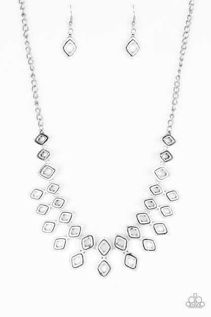 Geocentric Silver
Necklace - Daria's Blings N Things