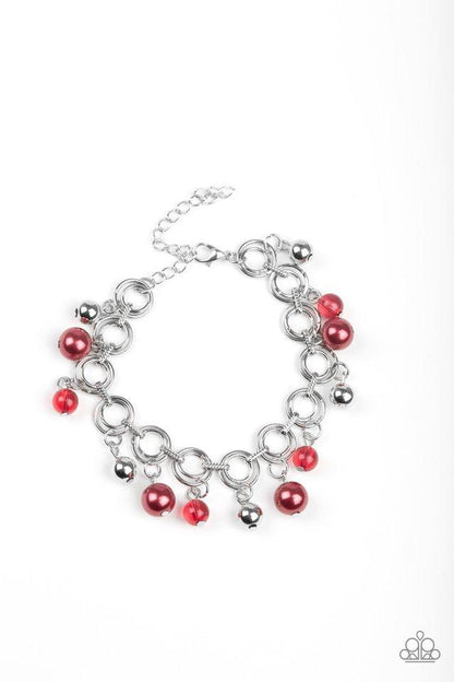 Fancy Fascination Red Bracelet - Daria's Blings N Things