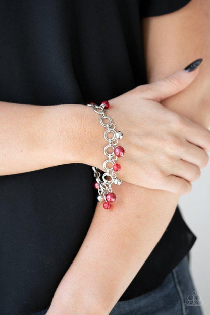 Fancy Fascination Red Bracelet - Daria's Blings N Things