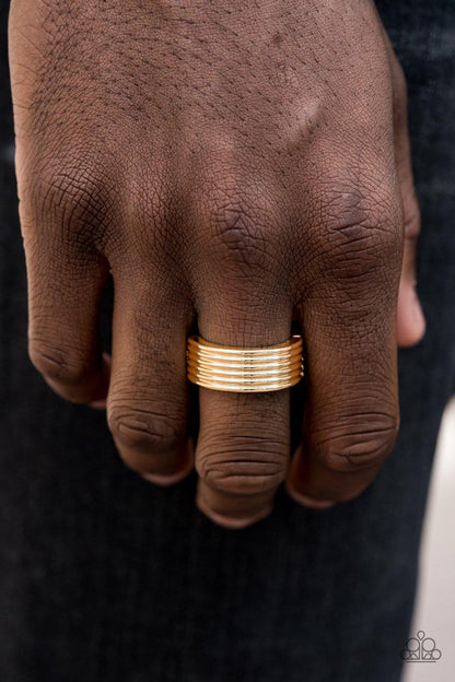A Man's Man Gold Ring - Daria's Blings N Things