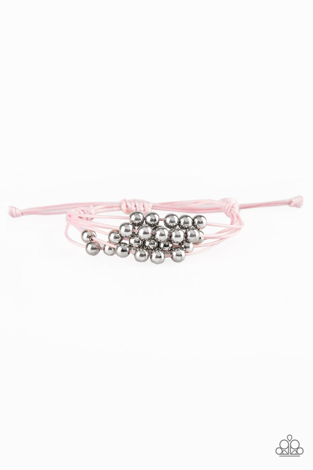 Without Skipping A BEAD Pink Bracelet Paparazzi