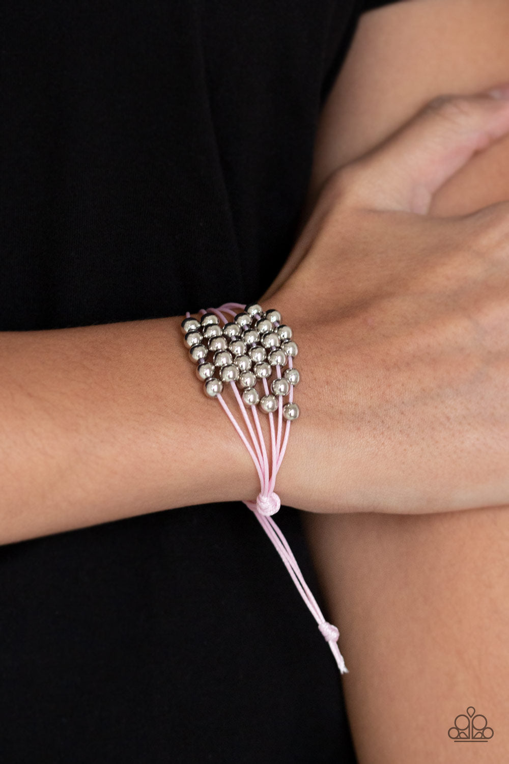 Without Skipping A BEAD Pink Bracelet Paparazzi