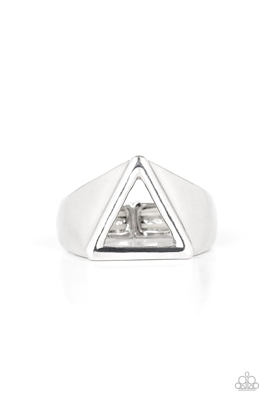Trident Silver Ring Paparazzi