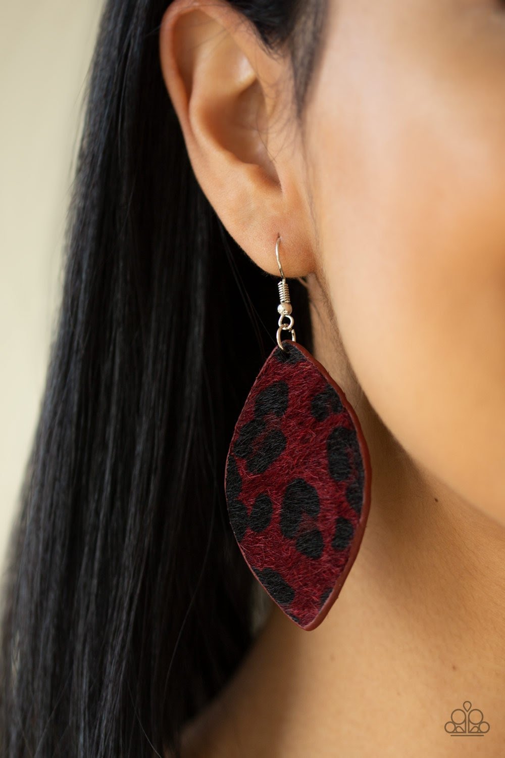 GRR-irl Power Red Earrings - Daria's Blings N Things