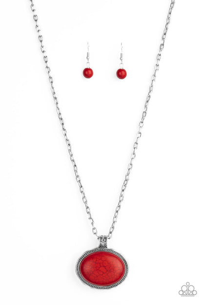 Sedimentary Colors Red
Necklace Paparazzi