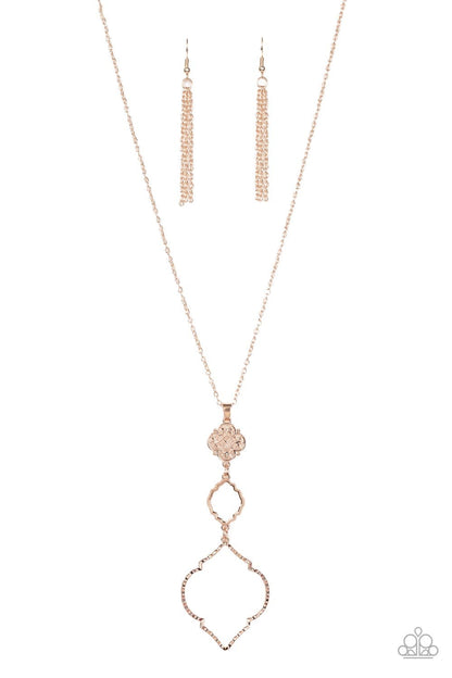 Marrakesh Mystery Copper Necklace Paparazzi