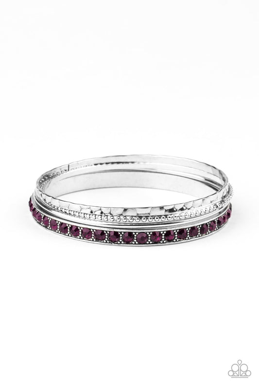 Fearless Shimmer Purple Bracelet - Daria's Blings N Things