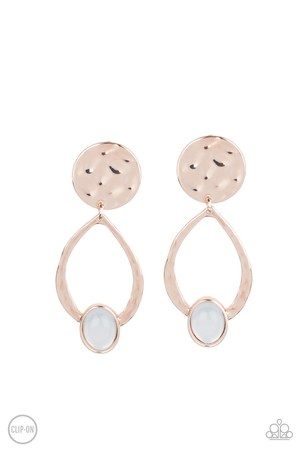 Opal Obsession Rose Gold
Clip Earrings