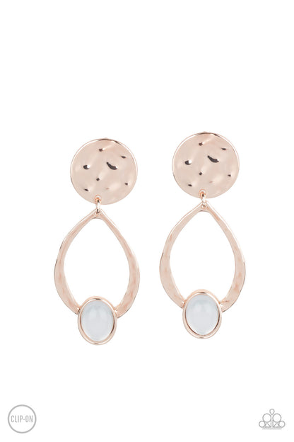 Opal Obsession Rose Gold
Clip-On Earrings