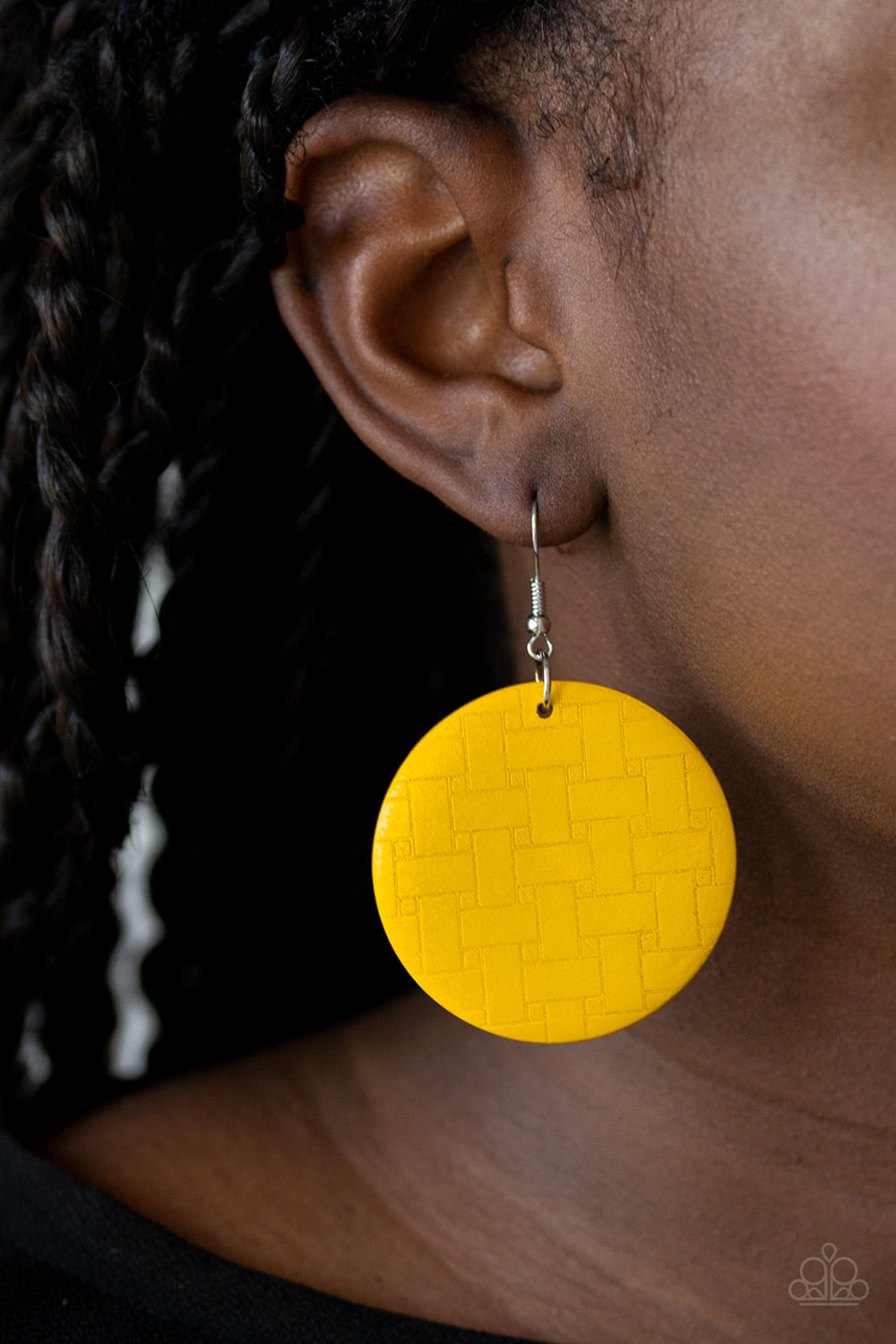 Natural Novelty Yellow Earrings - Daria's Blings N Things