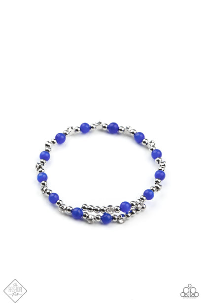 Ethereally Entangled Blue Bracelet - Daria's Blings N Things