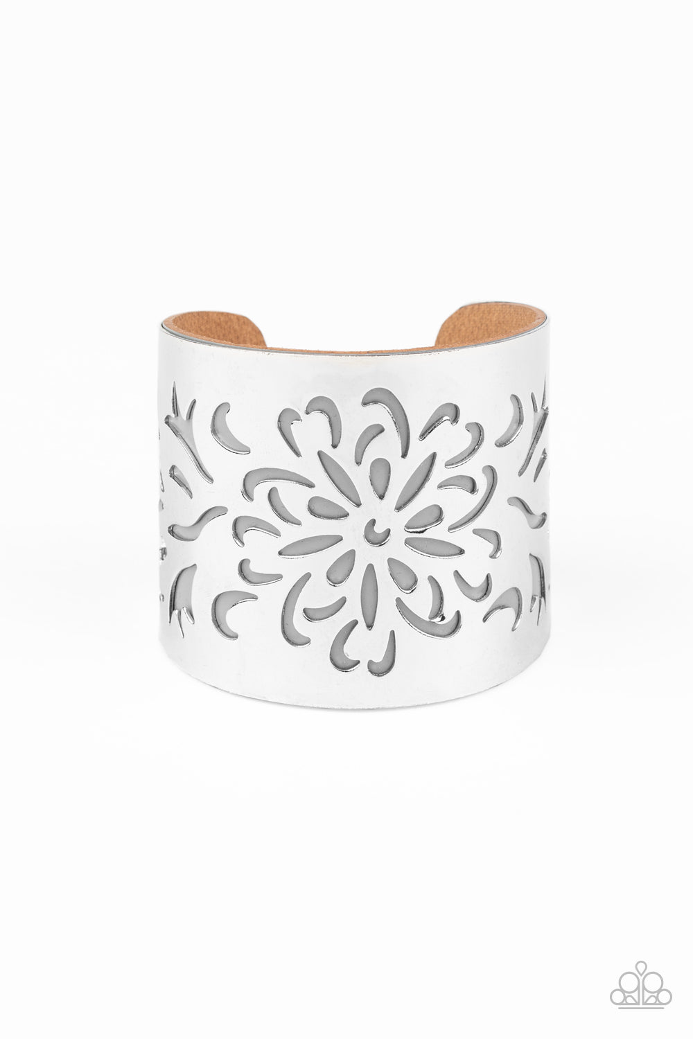 Get Your Bloom On Silver
Cuff Bracelet - Daria's Blings N Things
