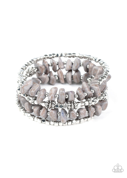 Rockin Renegade Silver Bracelet - Daria's Blings N Things