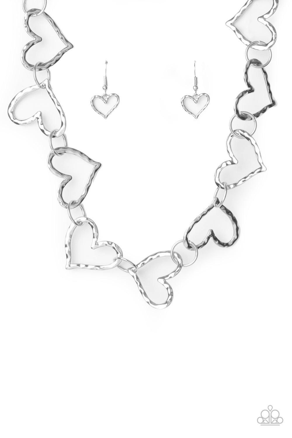 Vintagely Valentine Silver
Necklace - Daria's Blings N Things