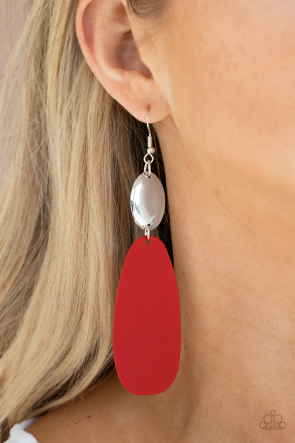 Vivaciously Vogue Red
Earrings Paparazzi