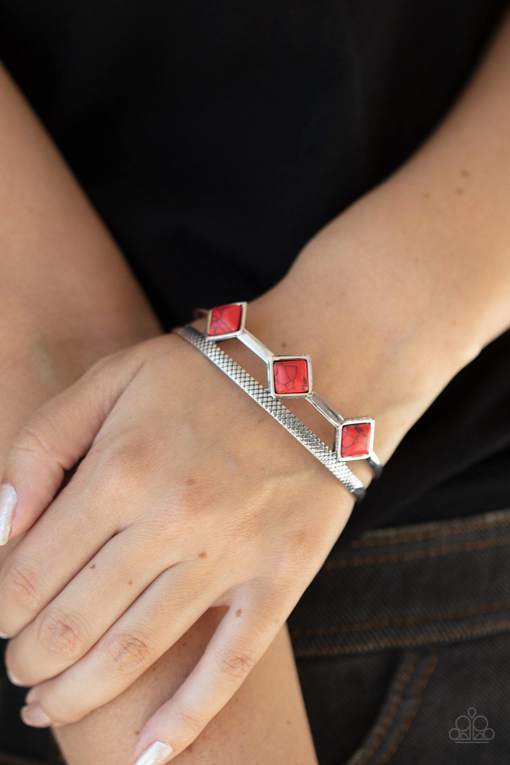 Adobe Ascension Red
Cuff Bracelet - Daria's Blings N Things