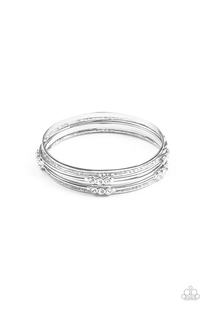 Stackable Sparkle White
Bracelets - Daria's Blings N Things
