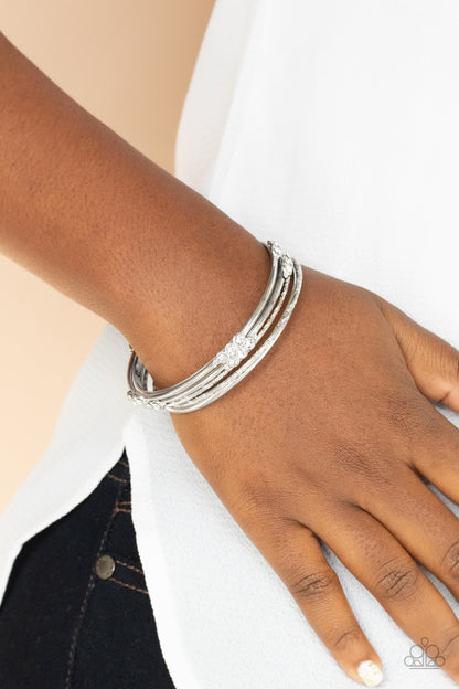 Stackable Sparkle White
Bracelets - Daria's Blings N Things