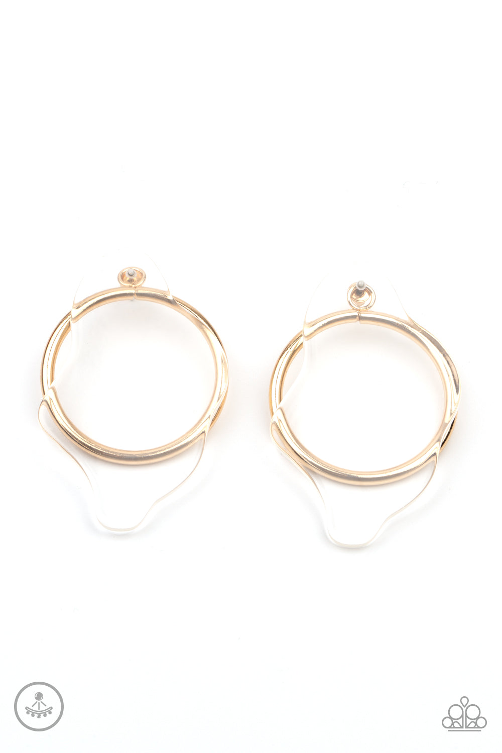 Clear The Way! Gold
Post Earrings - Daria's Blings N Things