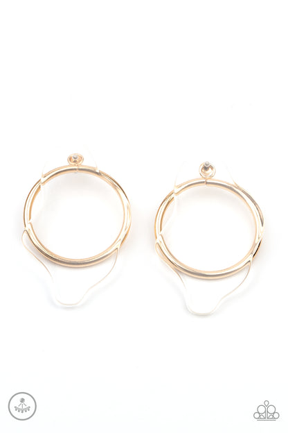 Clear The Way! Gold
Post Earrings - Daria's Blings N Things