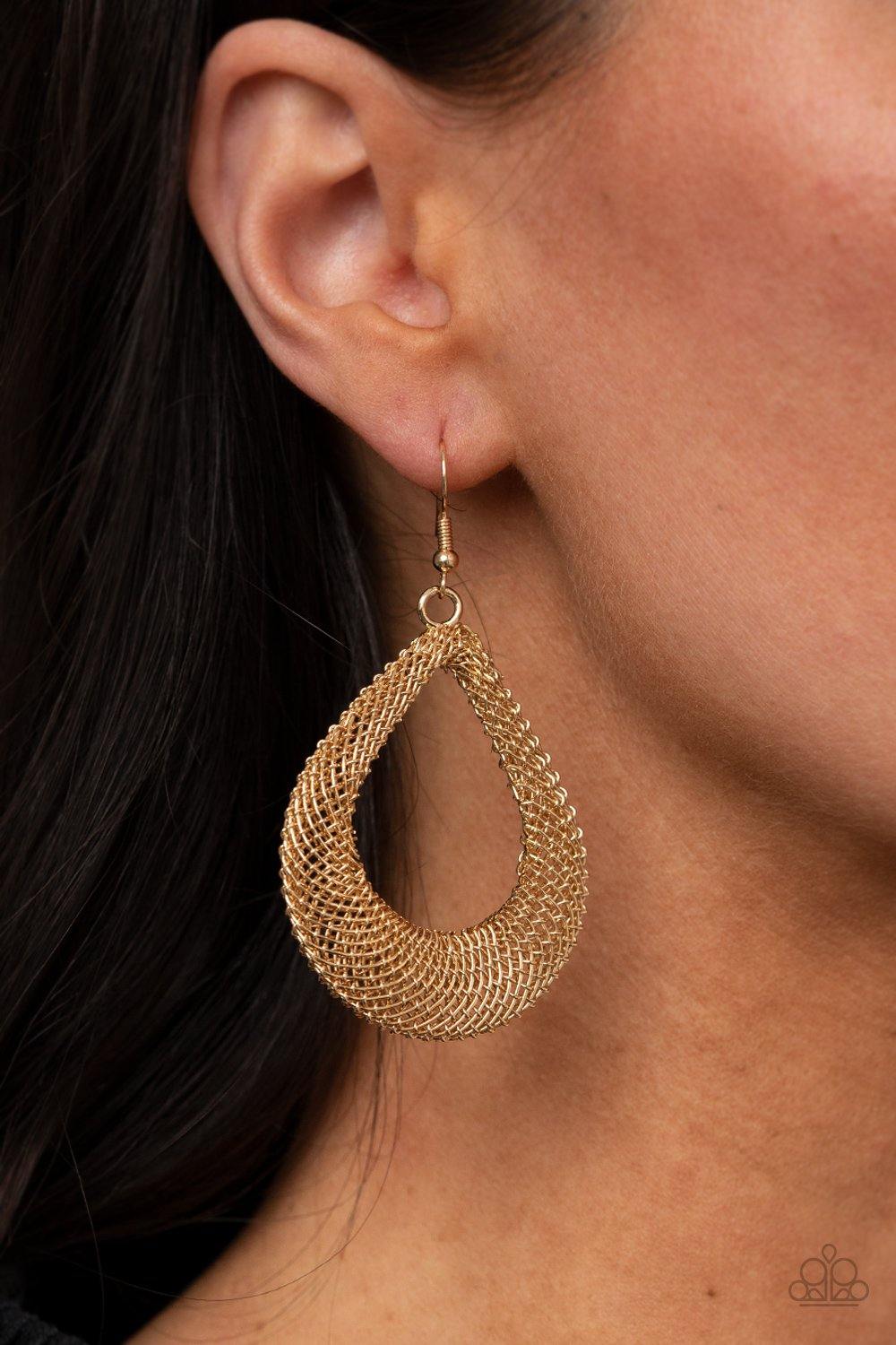 A Hot MESH Gold
Earrings - Daria's Blings N Things