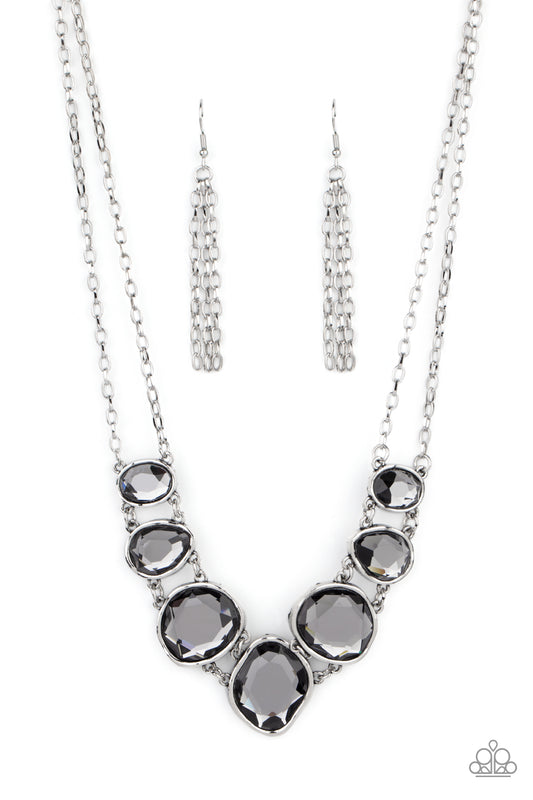 Absolute Admiration Silver Necklace Paparazzi