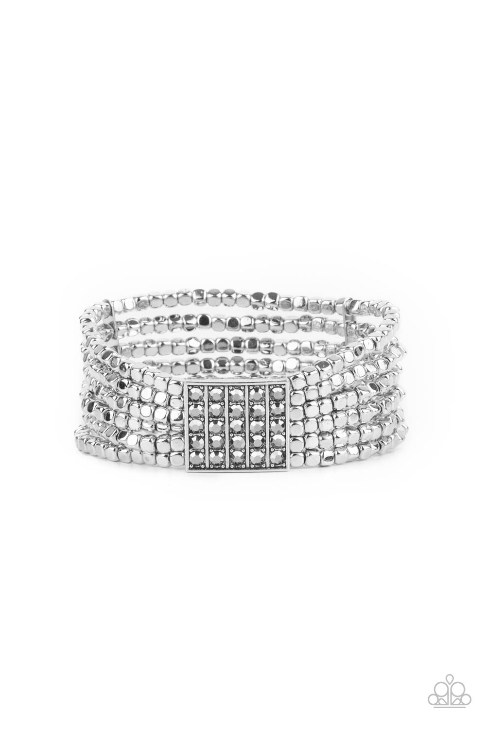 Star-Studded Showcase Silver
Bracelet - Daria's Blings N Things