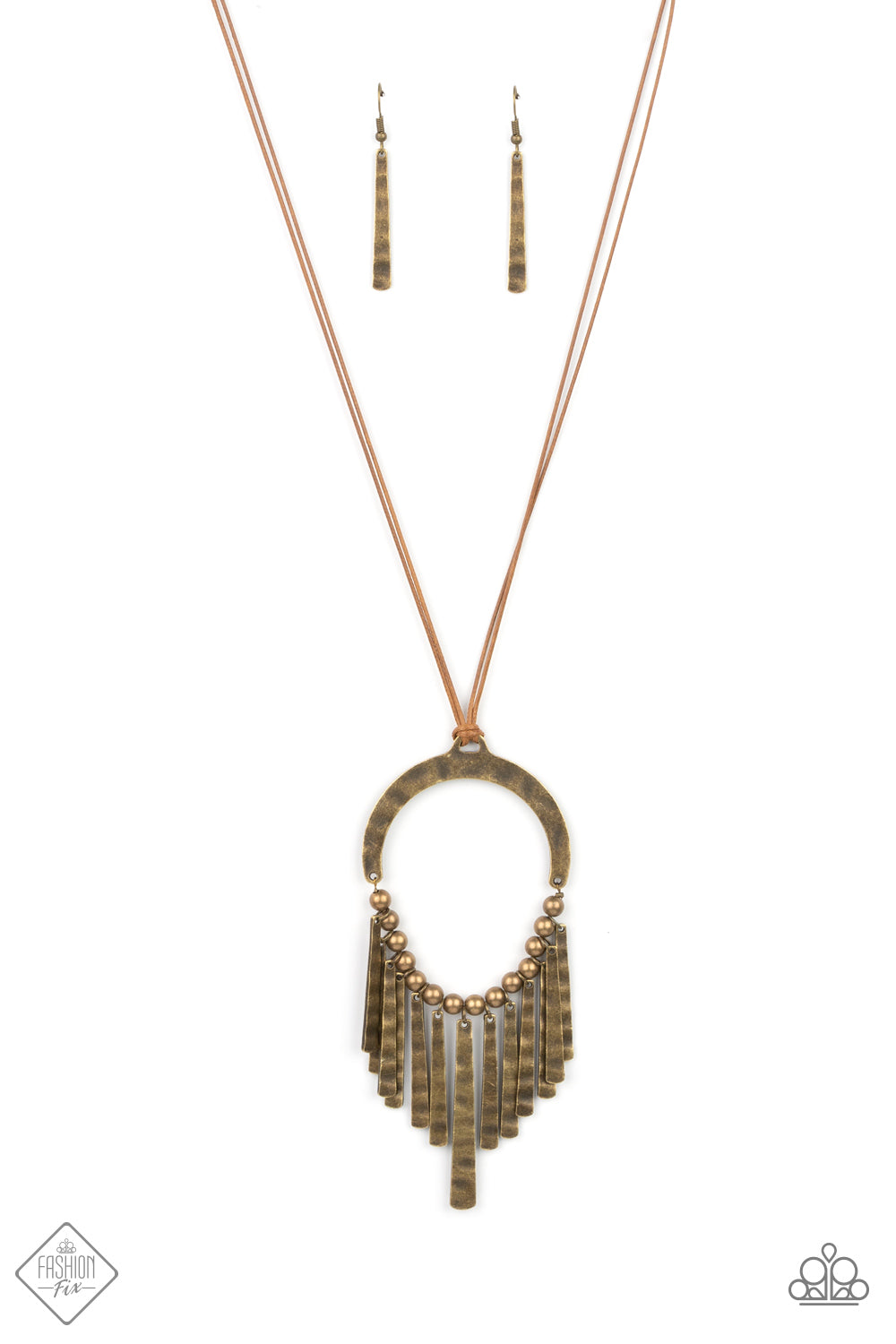 You Wouldnt FLARE!
Brass Necklace - Daria's Blings N Things