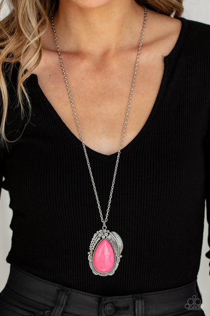 Tropical Mirage Pink Necklace Paparazzi