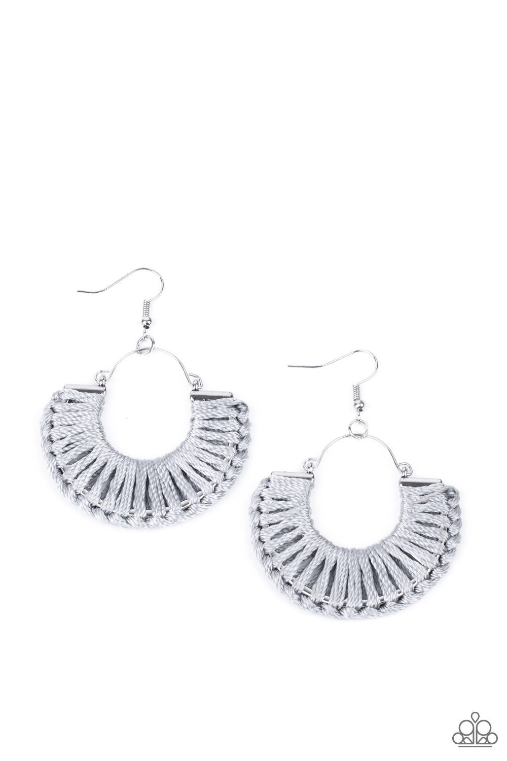 Threadbare Beauty Silver Earrings - Daria's Blings N Things